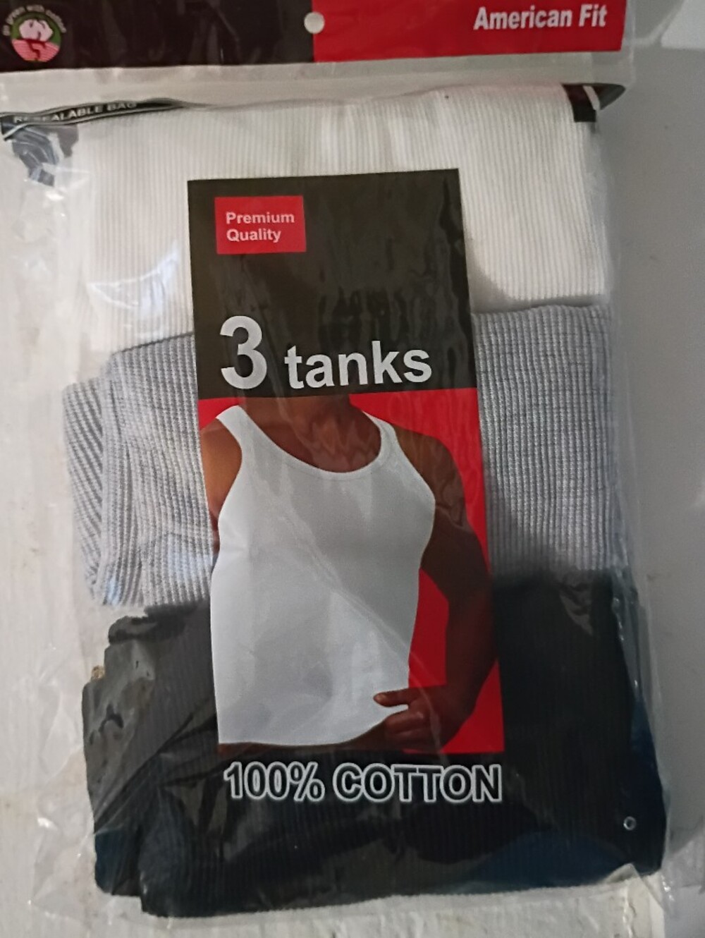 & Other Stories Men's 3-Pack Tank Tops — White, Light Gray, Black